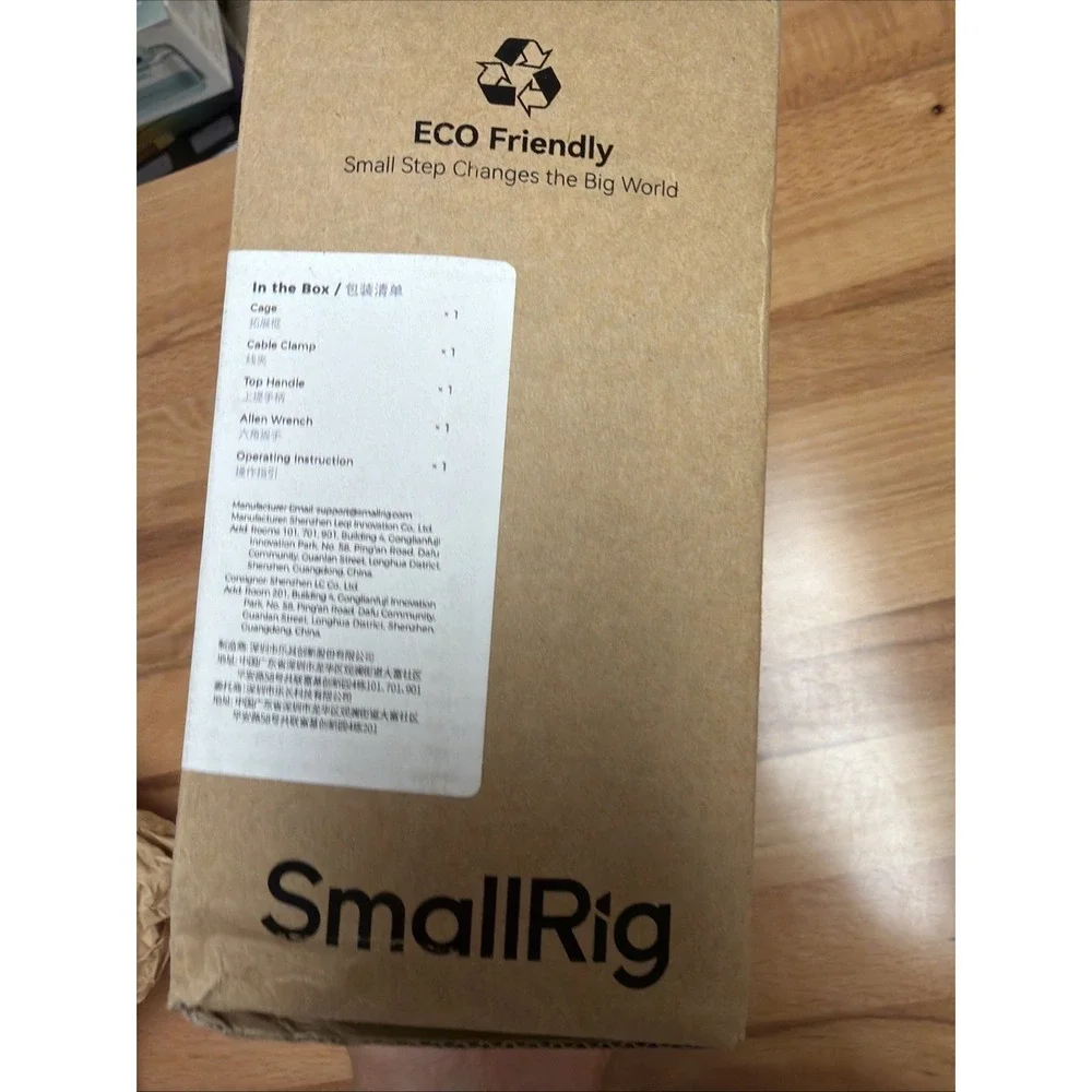 SmallRig 5647 Cage Kit w Top Handle for Nikon ZR30 Camera Open Box